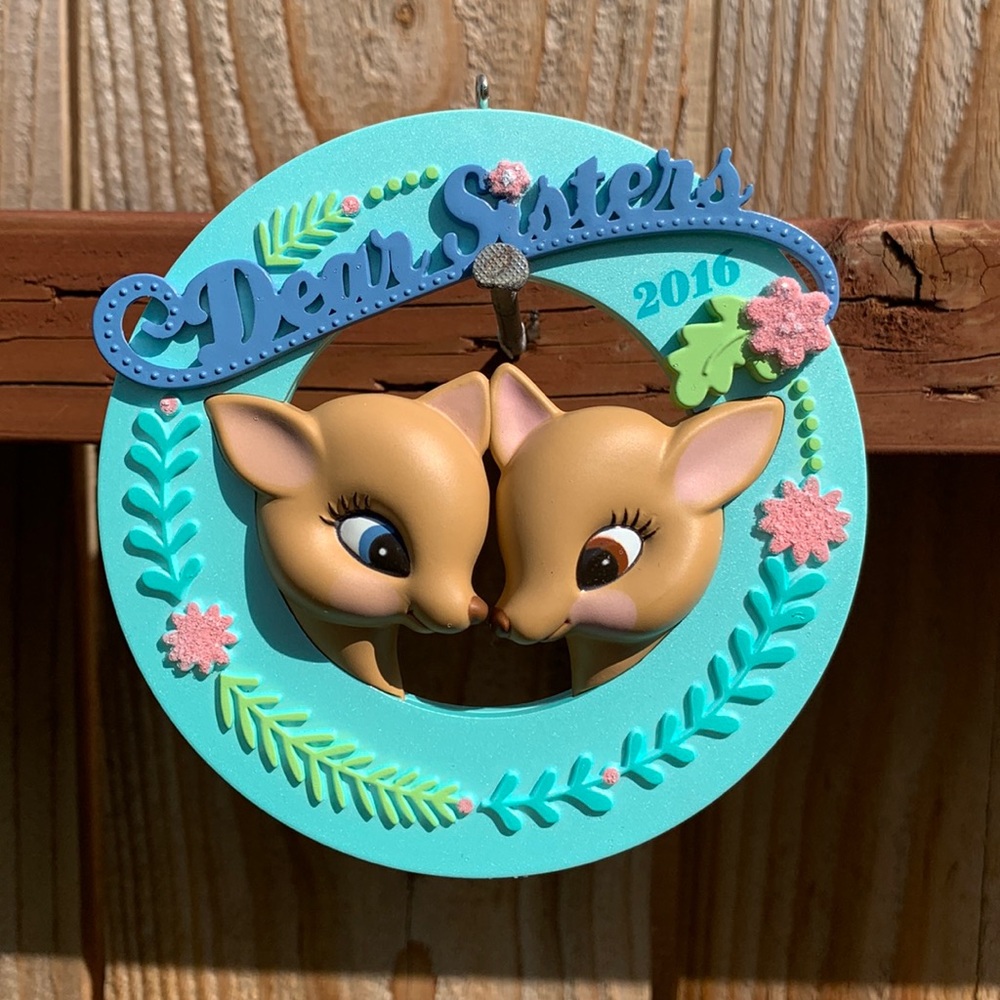 Dear Sisters ornament Hallmark